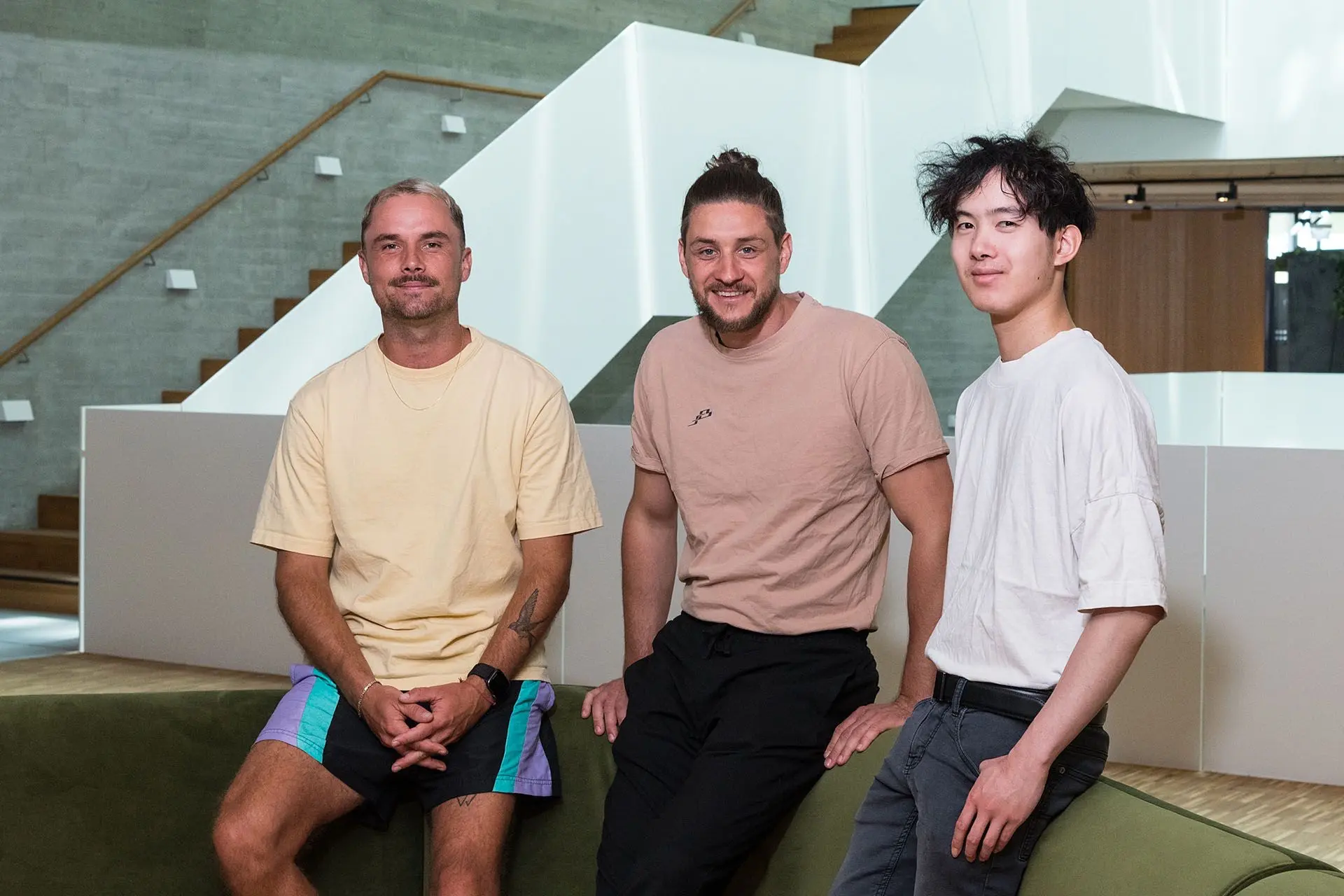 Founders: Tobias Wurm, Raphael Bridts, and Tien Do Nam